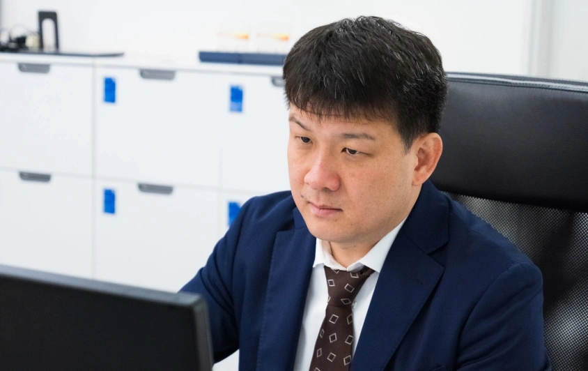 高さんのインタビュー写真